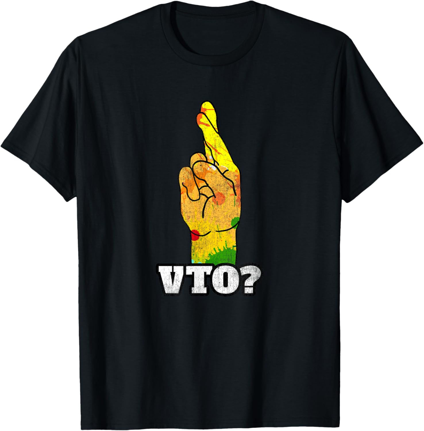 Splatters VTO Fingers Crossing